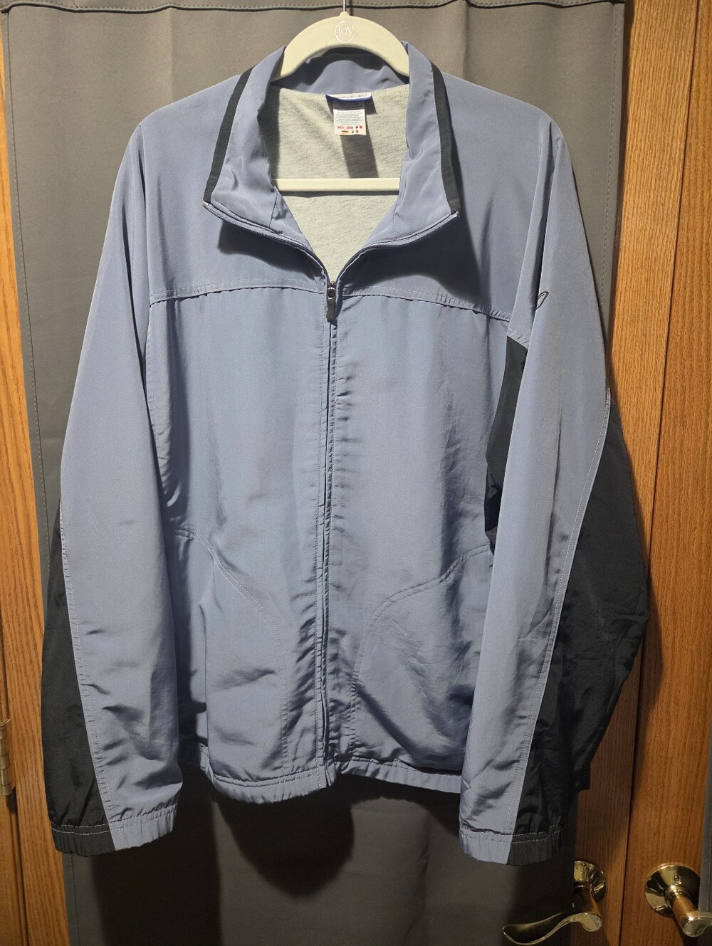 Men's Light Blue Reebok Full-Zip Jacket
